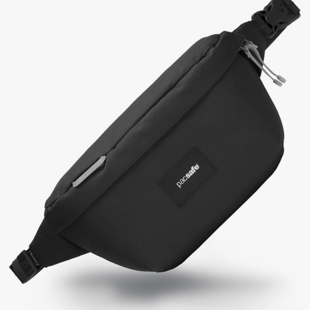 Pacsafe® GO anti-theft sling pack black cross body bag RFID Safe